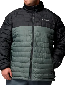 Powder lite ii jacket chaqueta outdoor hombre Verde (XL) - Columbia - FashionsVida