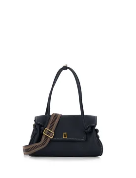 Borsa in pelle NERO U - PLINIO VISONA' - FashionsVida