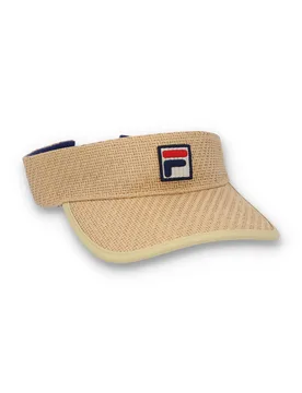 Beige Sumner Heritage Straw Cap - ONE - FILA - FashionsVida