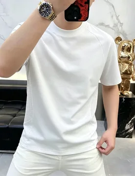 Summer New Style Men's Outdoor Windproof Dry Fabric Back-Placed Summer Solid-color Short Sleeve - Aliexpress - FashionsVida