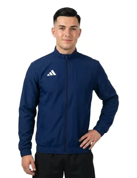 Sweat-shirt à Zip Entrada 26 Presentation Team Navy Blue 2 / White M - Adidas - FashionsVida