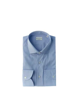 XACUS Camicia in cotone AZZURRO 41 - Xacus - FashionsVida