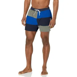 Mens Court Swim Short - Male - Blue - Small