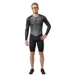 Tuta Da Gara A Maniche Lunghe Speedwear Tt Black