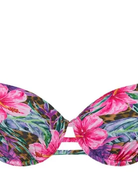 Top de bikini con aros y con relleno de la línea easy pop - Chantelle Pulp - FashionsVida