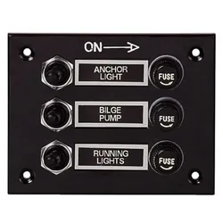Positions Waterproof Electrical Panel Black 90 x 115 mm unisex