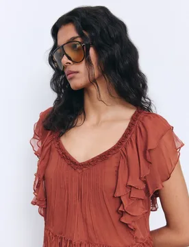 Blusa de mujer beadings - Tintoretto - FashionsVida
