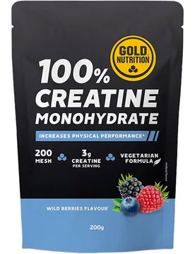 Creatine monohydrate red fruits- 200 g (UNICA) - Gold Nutrition - FashionsVida
