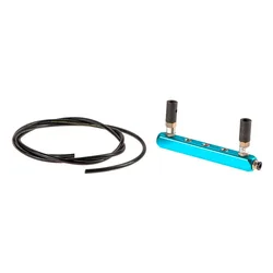 M132 Adaptateur Double Pour Réservoir De Gaz Blue One Size unisex