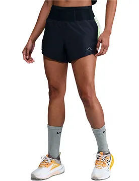 Dri-fit trail pantalones cortos trail running mujer Negro (XL) - Nike - FashionsVida