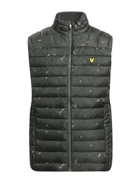 Plumífero y acolchado Hombre Verde militar M Hombre - Lyle & Scott - FashionsVida