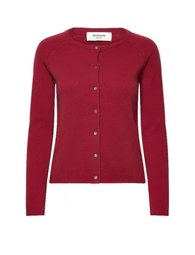 Cárdigan RWLAICA rojo oscuro S - Rosemunde - FashionsVida