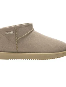 Womens/ladies Risley Mules (Soft Taupe) - Size Uk 4 - Regatta - FashionsVida