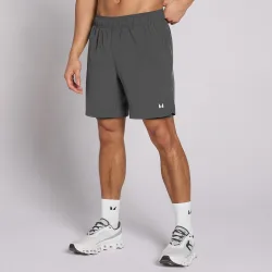 MP Men's 7 2-in-1 Training Shorts - Dark Grey - XS