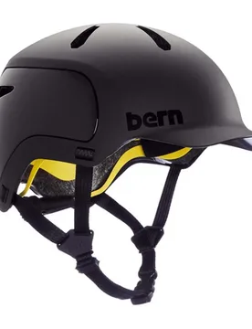 Casque Watts 2.0 Matte Black 55.5-59 cm Homme - Bern - FashionsVida