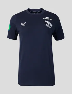 Leicester Tiger Women's 2026/27 Travel T-shirt NAVY 18 female - Castore - FashionsVida