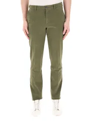 Pantalone chino BOSS VERDE OLIVA 34