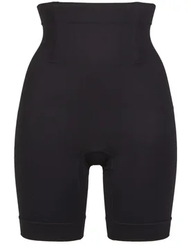 Women's 1 Pack It's a Cinch Hi Waisted Short Black UK 12-14 - Black - Size: UK 12-14 - Ambra - FashionsVida