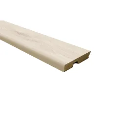 Zócalo Roble Treviso Blanco 2250 x 80 x 14 2250 x 80 x 14 mm