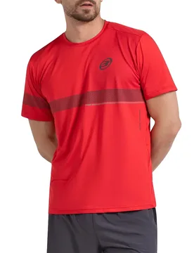 Milon Short Sleeve T-shirt Lava 2XL - Bullpadel - FashionsVida