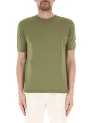 T-shirt girocollo VERDE OLIVA L