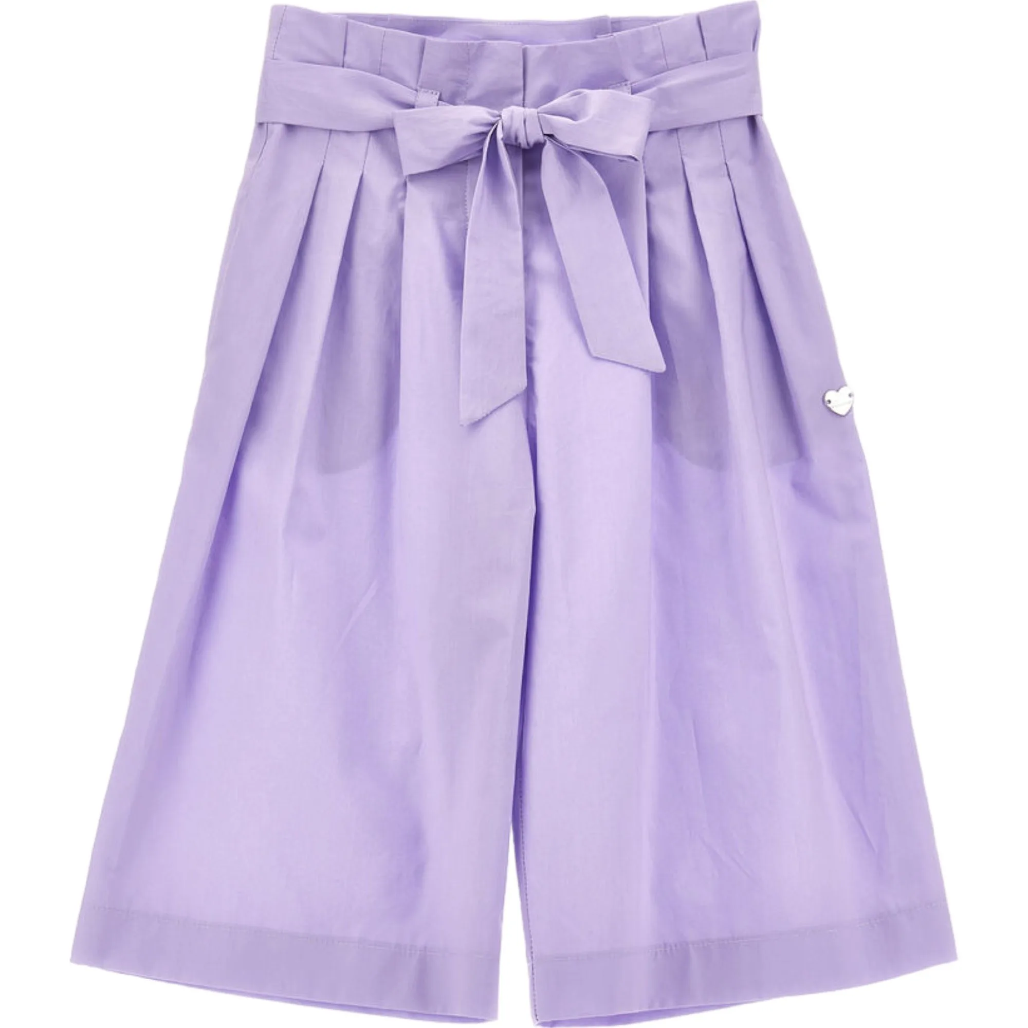 Pantaloni 0065 Glicine Cropped 17C407 3117 - Monnalisa - FashionsVida