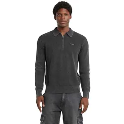 Jeans Felpa Con Mezza Zip Collar Jet Black A996 L