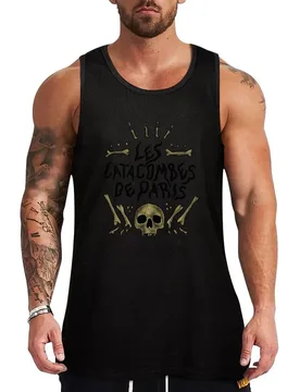 Les Catacombes De Paris Tank Top Everyday Casual Tank Top Lightweight Loose Shirt - Aliexpress - FashionsVida