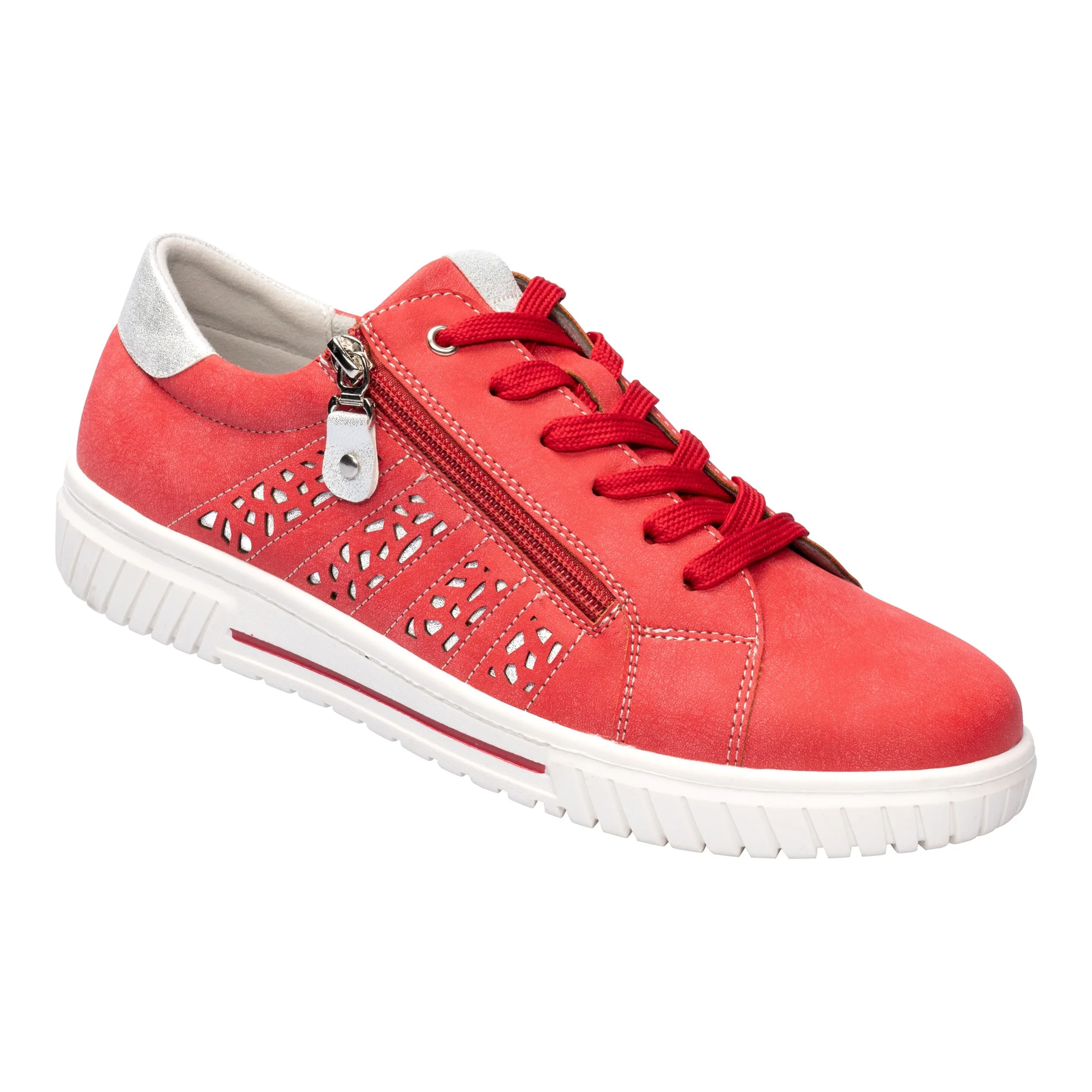 Komfort-Sneaker „Tamara“ rot 42 Damen - wonderwalk - FashionsVida