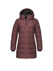 SCHÖFFEL Damen Winterparka Style Boslix Hoodie dunkelrot 44 W