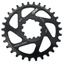 Corona Round Direct Mount Black