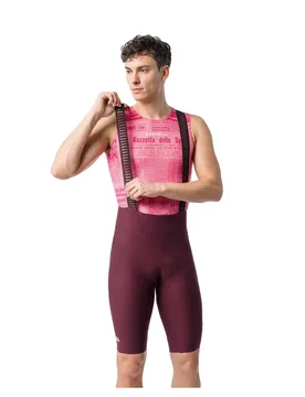 Salopette #giro Trofeo 2 Deep Bordeaux - Castelli - FashionsVida
