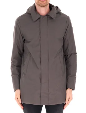 Impermeabile con cappuccio GRIGIO L - Bomboogie - FashionsVida