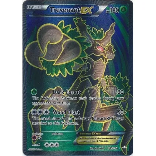 Pokemon XY Primal Clash 145/160 Trevenant EX (Full Art) - Pokémon - FashionsVida