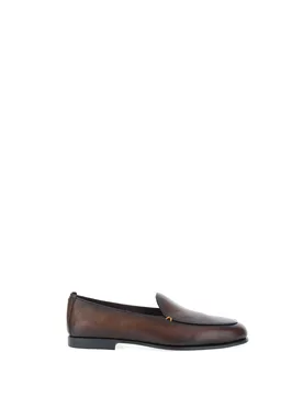 Mocassini in pelle MARRONE 11 - Santoni - FashionsVida
