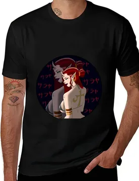 Saraya (Red v.2) T-Shirt anime t shirts for man t shirts for man cotton soft funny t shirts cotton T-Shirt - Aliexpress - FashionsVida