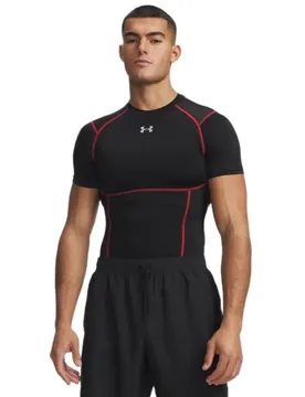 T-shirt à Manches Courtes Heatgear Elite Comp Black / Reflective M - Under armour - FashionsVida