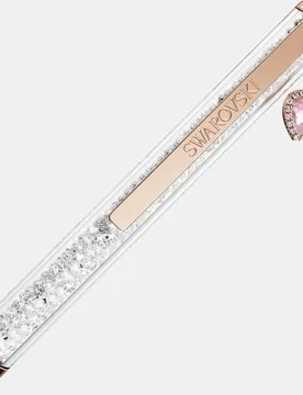 Bolígrafo crystalline con cristales y charm de corazón - Swarovski - FashionsVida