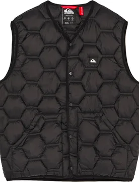 Veste sans manches - Fuse Urban Gilet True Black en Nylon - Taille L - Noir - Quiksilver - FashionsVida