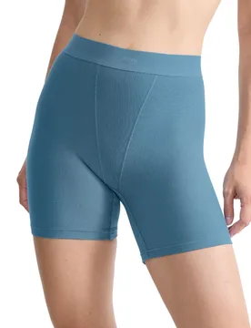 Womens Ever Ease Cyclist - Blue Polyamide - Size X-Small - Sloggi - FashionsVida