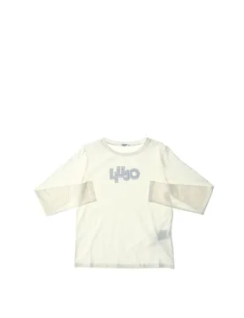 T-shirt girocollo JUNIOR PANNA XS - Liu jo - FashionsVida