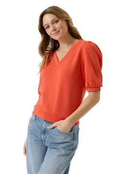 Garcia Felpa P260265 Paprika S - Garcia - FashionsVida