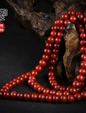 Natural camel bone Buddhist beads, apple-shaped, with a deep blood red hue, long string, unisex, suitable for daily wear - Aliexpress - FashionsVida