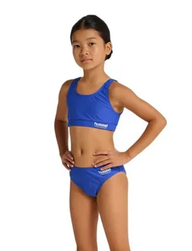 Solid Bikini Dazzling Blue 146 cm Girls - Hummel - FashionsVida