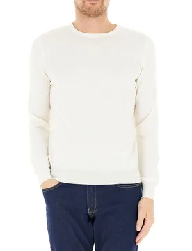 Maglia in lana BIANCO 52 - Gran Sasso - FashionsVida
