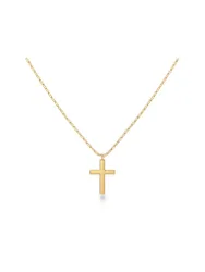 Halskette SPIRIT CROSS Gold gold Damen