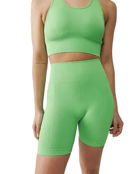 Leggings Courts Taille Haute Kumari Seamless Apple S - Born Living Yoga - FashionsVida