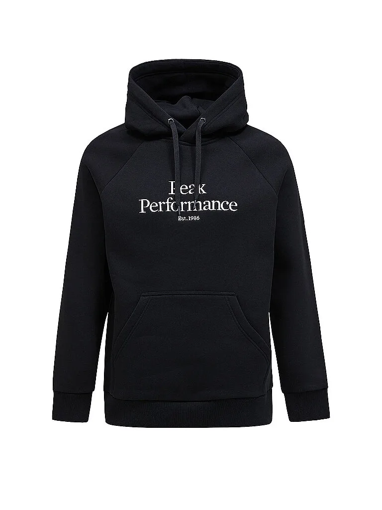 Herren Hoodie Original schwarz L M - Peak Performance - FashionsVida