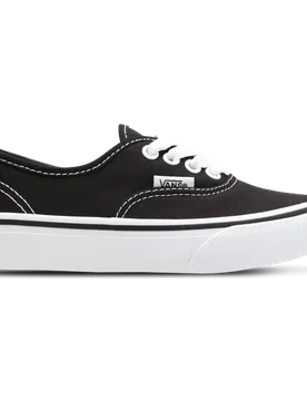 Authentic Toddler Trainers - Black - Size 2.5 - Canvas - Black - Size: 2.5 - Vans - FashionsVida