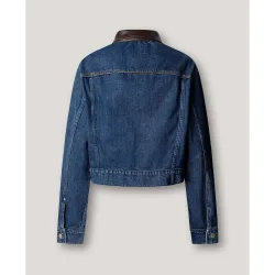 Cazadora de mujer denim fit relaxed